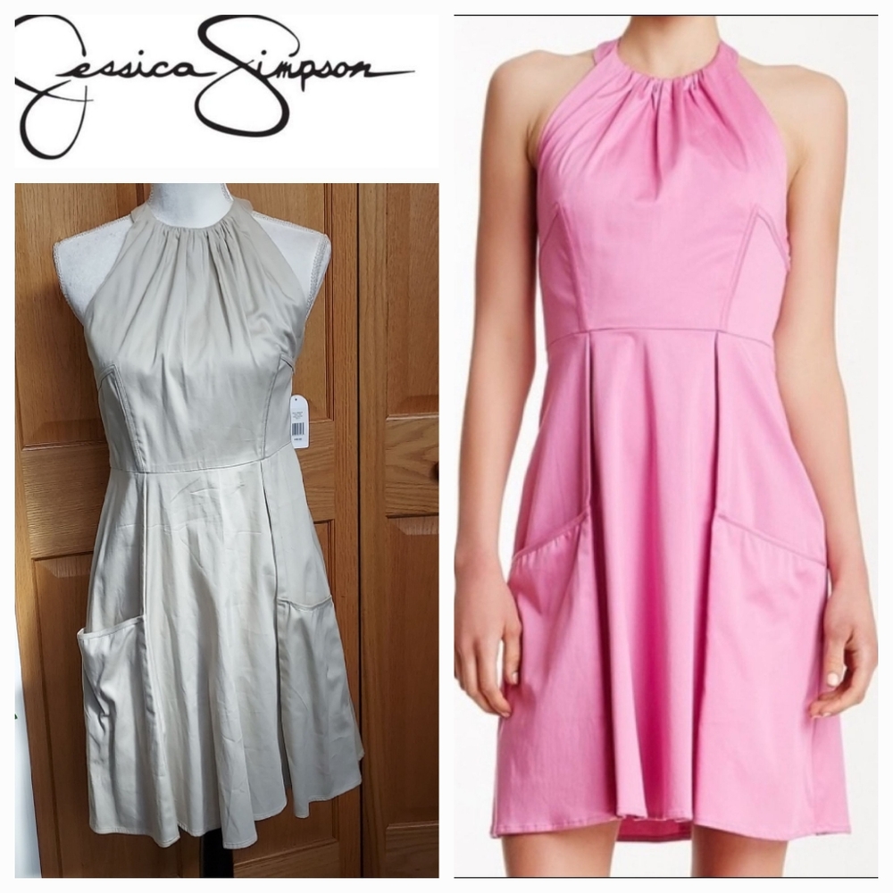 Jessica Simpson Halter Dress